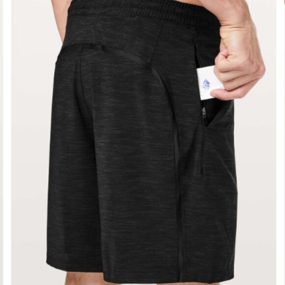 Lululemon Pace Breaker Short with Liner 9" Gray Heathered Size Medium - Picture 3 of 11